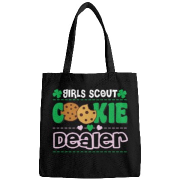 Discover Cookie Dealer Scout for Girls Funny Scouting Bags