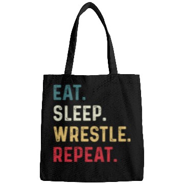 Discover Eat Sleep Wrestle Repeat Boys Wrestling Bags