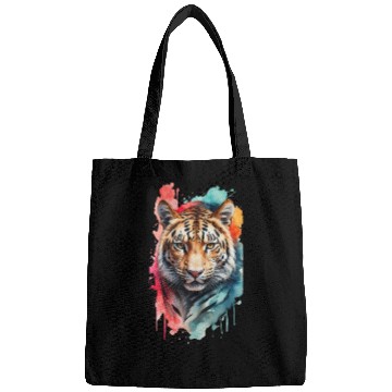 Discover Wild Splendor: Colorful Leopard Face Bags
