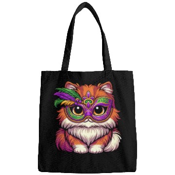 Discover Mardi Gras Persian Cat, Dressed-up Cat Bags