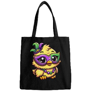 Discover Mardi Gras Chicken, Dressed-up Chick Bags