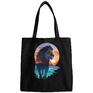 Discover Sunset Lion Bags