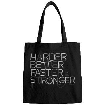 Discover Harder Better Faster Stronger Punk Bags