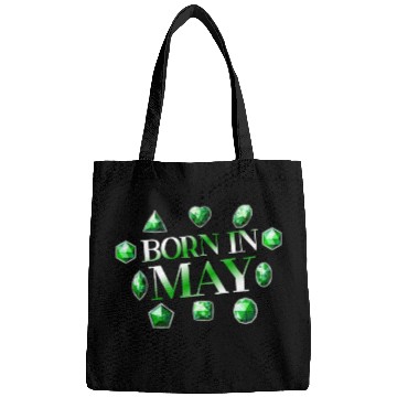 Discover Born In May Green Emerald Birthstone Gemstone Bags