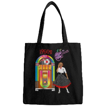 Discover Rock and Roll Vintage Jukebox Bags