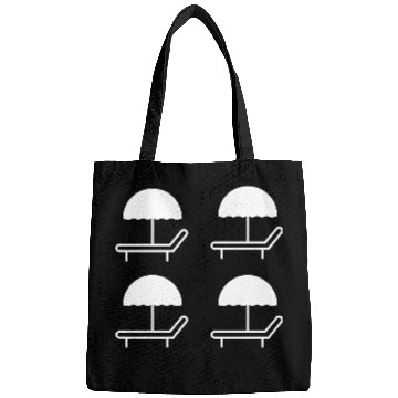 Discover beach umbrella icon Bags