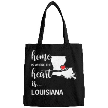 Discover Louisiana Home Is Where Heart Is Cool Gift Bags