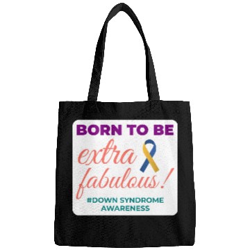 Discover Down Syndrome Awareness Extra Fabulous Bags