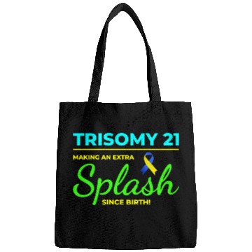 Discover Down Syndrome Awareness Trisomy 21 Splash Bags