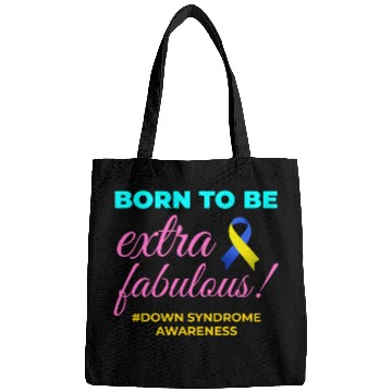 Discover Down Syndrome Awareness Extra Fabulous Bags