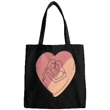 Discover Lesbian Couple in Heart Bags