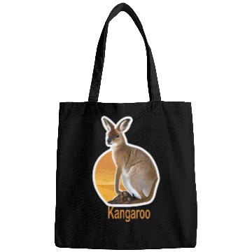 Discover cute kangaroo animal Bags