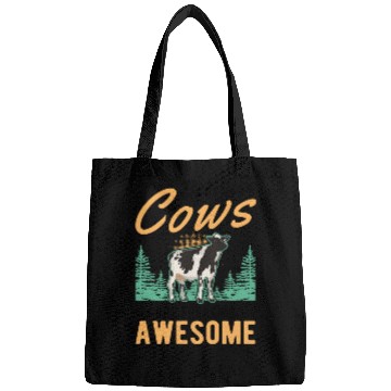 Discover Cow Cattle Breeder Farmer Cows Bags