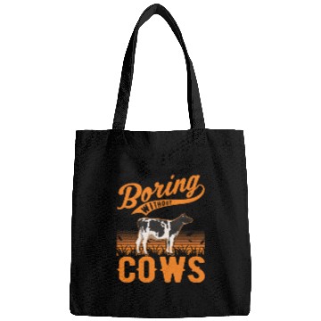 Discover Cow Cattle Breeder Farmer Cows Bags