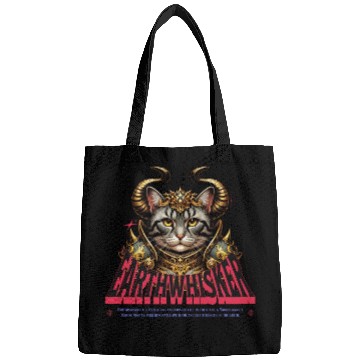 Discover Taurus Cat Knight - Zodiac Astrology Warrior Bags