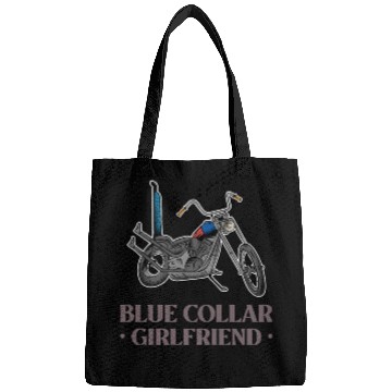Discover Blue Collar Girlfriend Motorcycle Bags