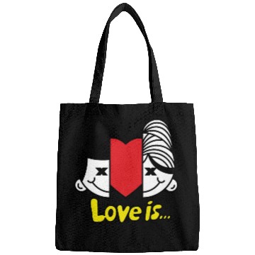 Discover love is love Bags