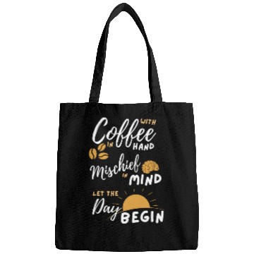Discover Coffee and Mindfulness Inspirational Design Bags