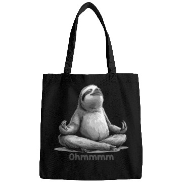 Discover Yoga Sloth Relaxation Chill Chilling Meditation Bags
