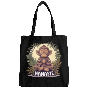 Discover Yoga Monkey Relaxation Chill Chilling Meditation Bags