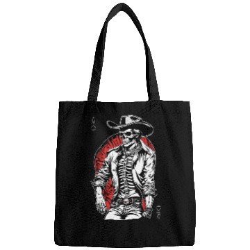 Discover Weird Wild West: Aces High Skeleton Cowboy Bags
