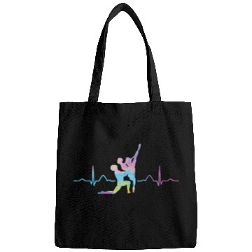 Discover Ballet Dancer Heartbeat EKG Ballerina Bags