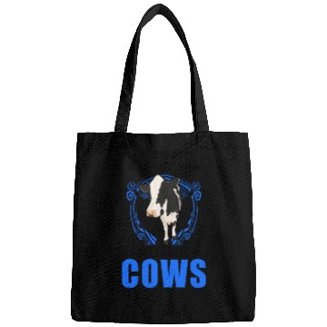 Discover Cow Cattle Breeder Farmer Cows Bags