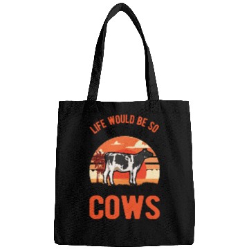 Discover Cow Cattle Breeder Farmer Cows Bags