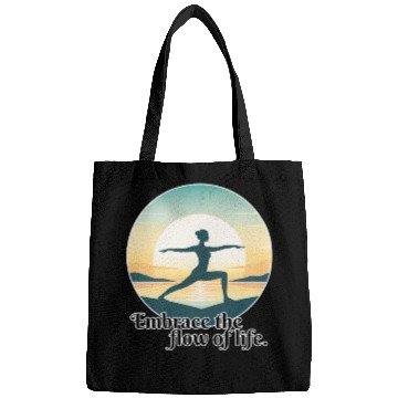 Discover Sunrise Yoga Pose Bags