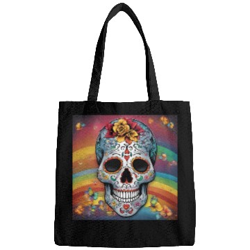 Discover A Sugar Skull pastel colors & Rainbow Bags
