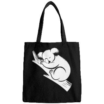 Discover Sleeping Koala On A Branch Bags