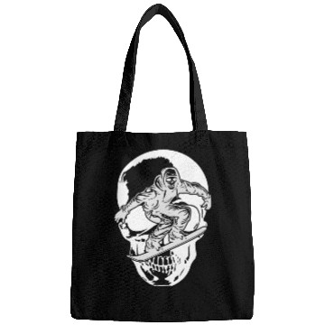 Discover Snowboarding Skull Skeleton Big Mountain Boarding Bags