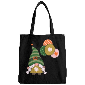 Discover Lucky Irish girl gnome Bags