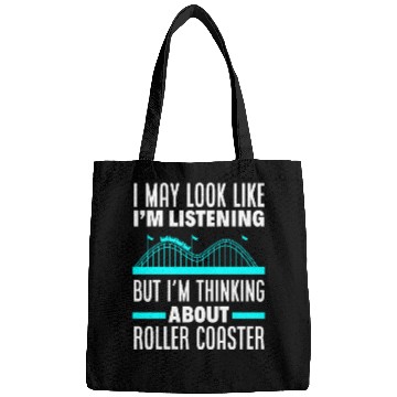 Discover Roller Coaster Wooden Coaster Amusement Park Bags