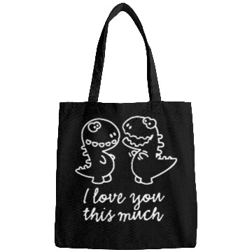 Discover I Love You This Much Romantic Bags
