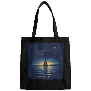 Discover Starry Night Sailing Catamaran Bags