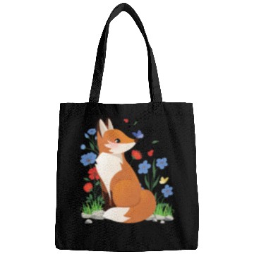 Discover Fox Cottagecore Naturecore Children Bags