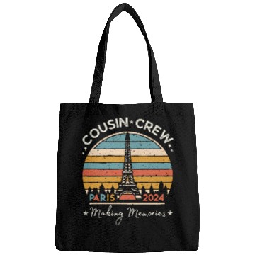 Discover Cousin Crew Paris France Making Memories 2024 Bags