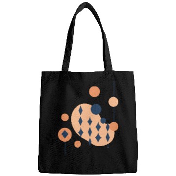 Discover Geometric Circles, Triangles, Lines Vector Design Bags