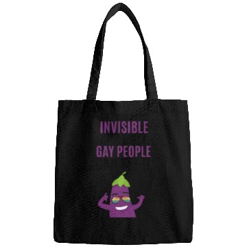 Discover Invisible eggplant Bags for your gay friend