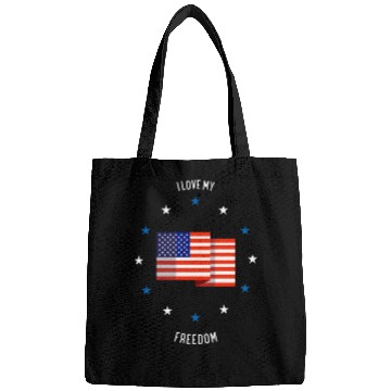 Discover I love my freedom (pd6) Bags