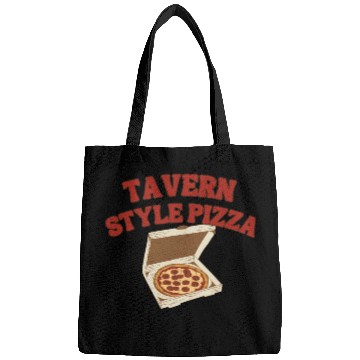 Discover Chicago Square Cut Tavern Style Pizza Design Bags