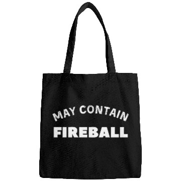 Discover May Contain Fireball vintage Drinker Bags