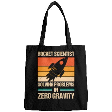 Discover Rocket Scientist Retro Zero Gravity Vintage Bags