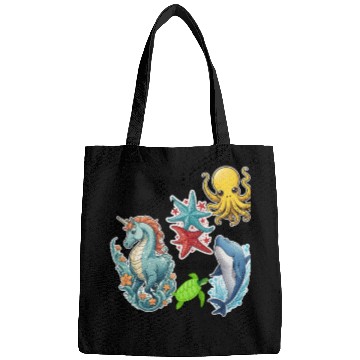 Discover Deep ocean life Bags