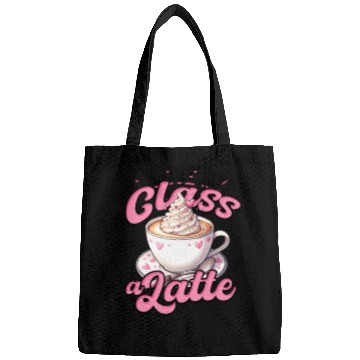 Discover I Love My Class A Latte Coffee Teacher - Education Bags