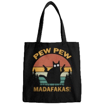 Discover Funny | Hilarious Gift Idea | Pew Pew Madafakas Bags