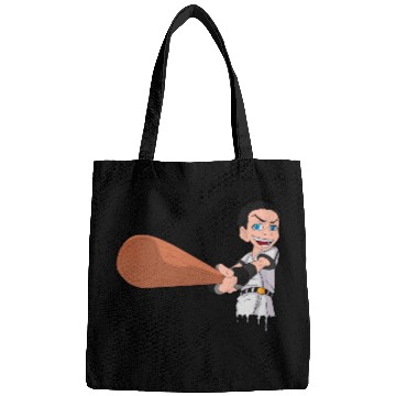 Discover Baseball Player White Man Bags