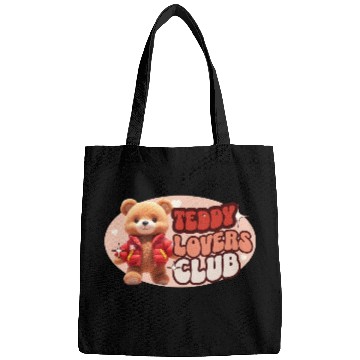 Discover Cute Teddy personified with red jacket Bags