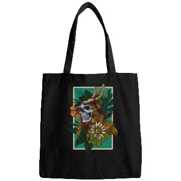 Discover SKULL WITH TRADITIONAL DANCE (CACI) CLOTINH Bags